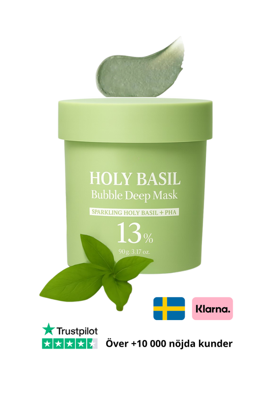 Grön Bubbel mask