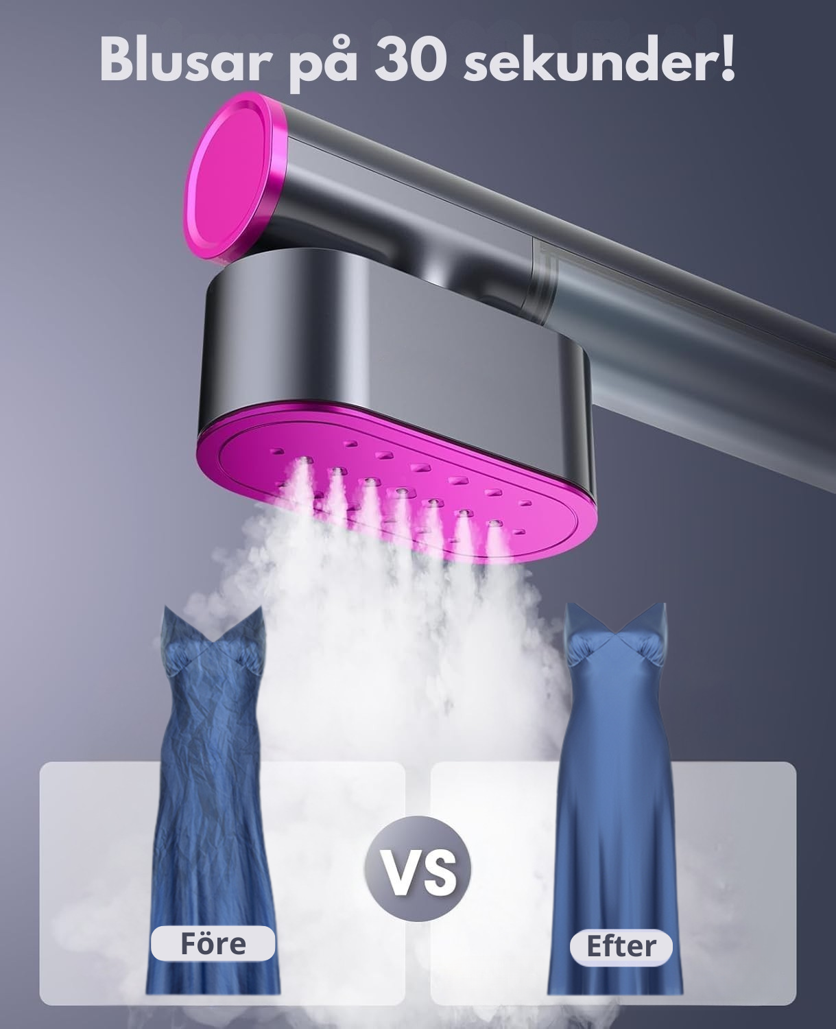 DRFRESH 2-i-1 Ångpress